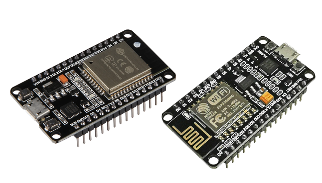 Có hai loại mạch ESP chính: ESP8266 và ESP32